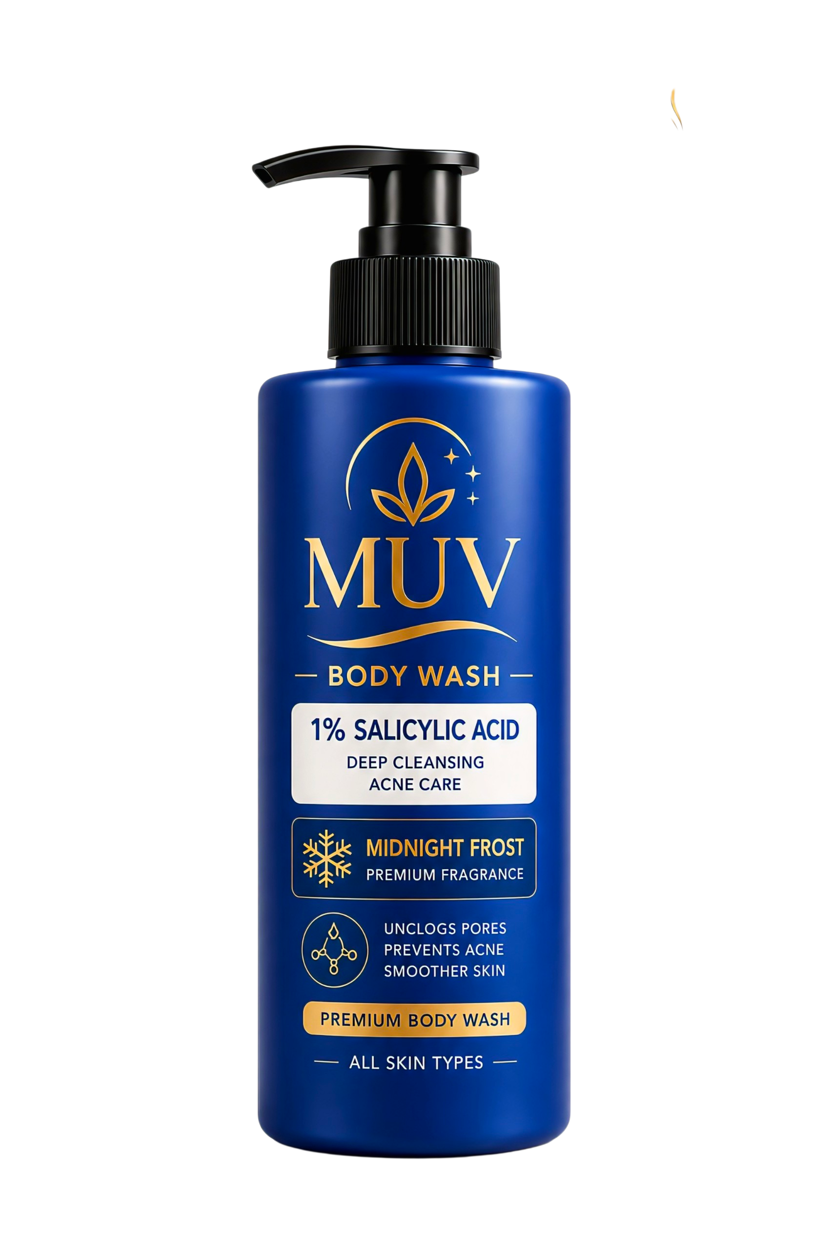 Muv Midnight Frost Body Wash